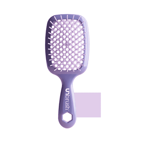 FHI Heat UNbrush Detangling Hair Brush - Lavender Dark Purple
