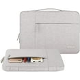 thumbnail image 4 of MOSISO 15"-15.6" Laptop Sleeve Briefcase for MacBook HP/Asus/Dell/Lenovo Chromebook, Multifunctional Notebook Case Protective Bag Cover for MacBook Pro 16 inch, Gray, 4 of 6