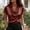 Wine, variant on FDGIU Women's Silk Satin Short Sleeve Blouse - V Neck Button Down Business Office Casual Work Tunic