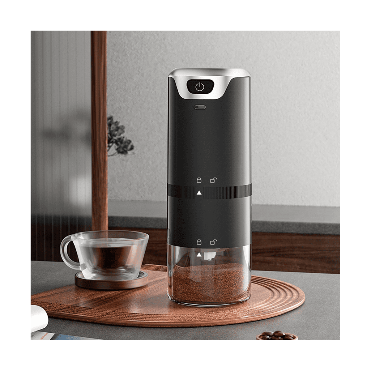 Coffee Grinder Electric Espresso Coffee Bean Grinder Stainless Steel