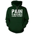 thumbnail image 4 of Pain is Weakness Leaving the Body Hoodie, 4 of 6