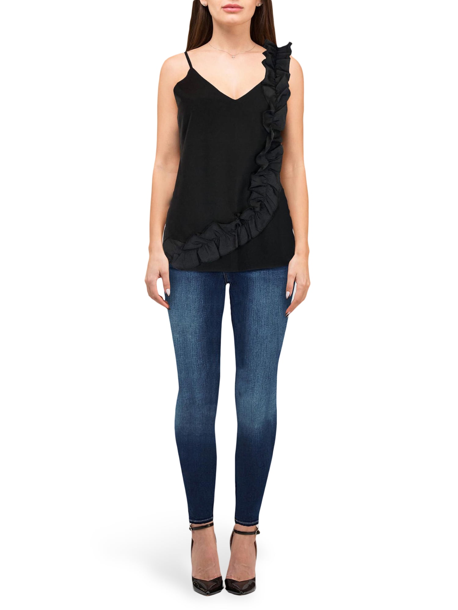 Sonja By Sonja Morgan Women's Denise Ruffle Top