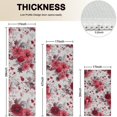 thumbnail image 4 of Pioneer Flower Floral Print Pattern Kitchen Rugs Sets Of 3,Kitchen Runner Rugs Non Skid Washable,Decorative Kitchen Floor Mats for Kitchen,Sink,Laundry,17"x30"+ 17"x47" + 17"x59", 4 of 6
