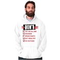 thumbnail image 5 of Funny Pessimist To Don't List Lazy Hoodie Sweatshirt Women Men Brisco Brands X, 5 of 6