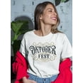 thumbnail image 2 of Oktoberfest Intrincate Sign T-Shirt Women -Image by Shutterstock, Female Small, 2 of 4