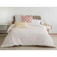 thumbnail image 3 of 20" x 20" Simply Daisy Fan Leaf Pattern Poly Pillow with Zipper, Soft Coral Qty 1, 3 of 3