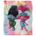 thumbnail image 2 of Trolls Blanket, 50'x60', Holding Hands Silky Touch Super Soft Throw, 2 of 6