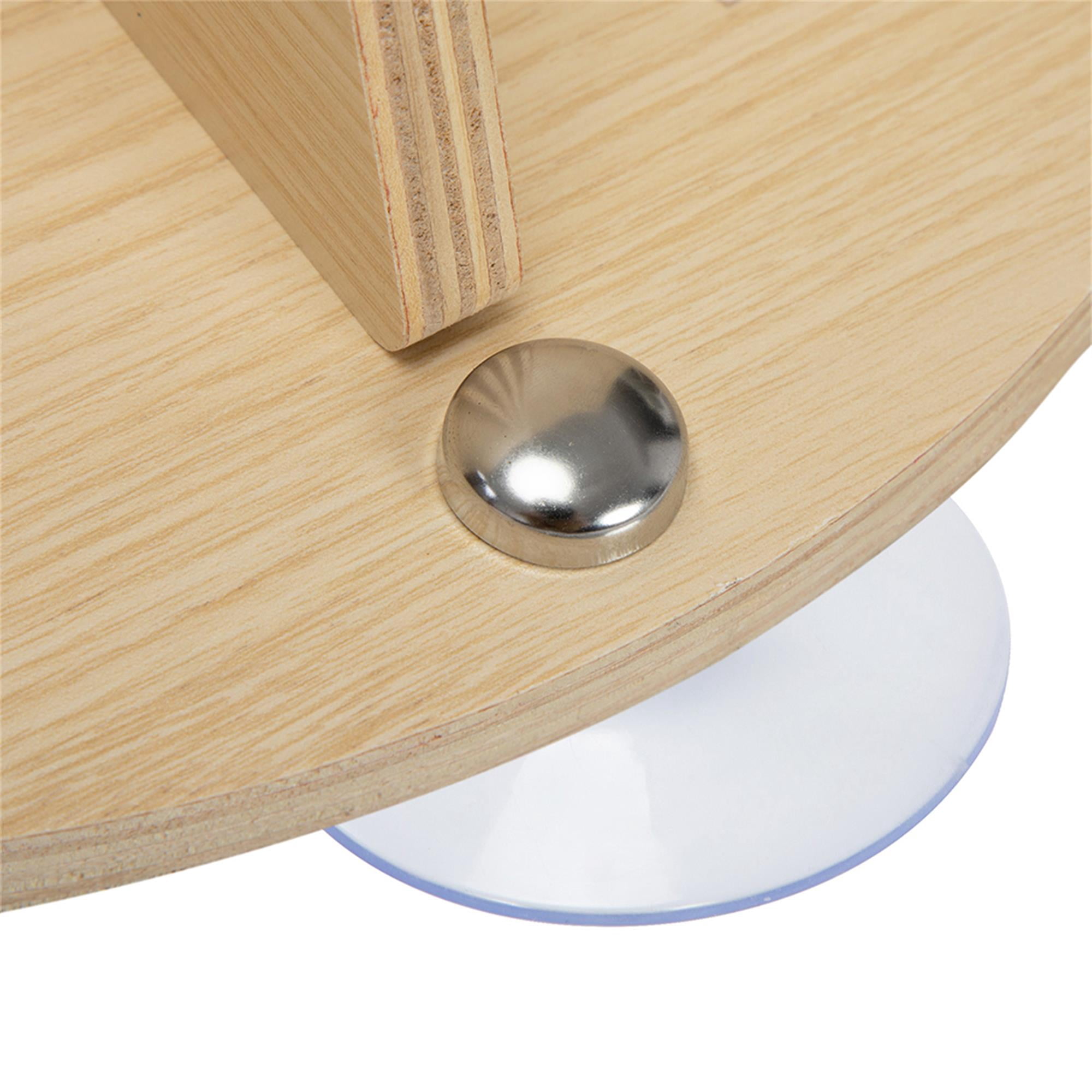 resenkos 15" Cat Window Perch Cat Hammock for Indoor Large Cats, Kittens Resting Seat Safety Sturdy Cat Nest Bed, Beige