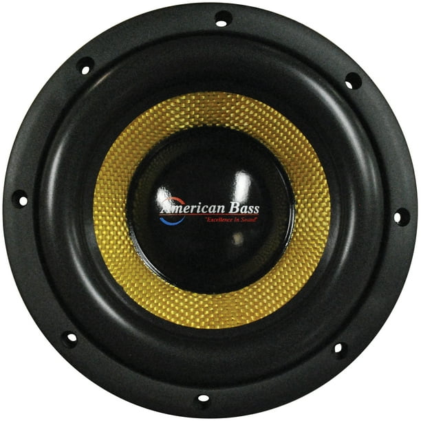 American Bass Vlf 8d4 Vfl Series 8 Dual 4 Ohm Subwoofer 800 Watts Max Power Walmart Com