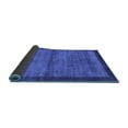 thumbnail image 2 of Ahgly Company Indoor Rectangle Abstract Blue Contemporary Area Rugs, 8' x 12', 2 of 4