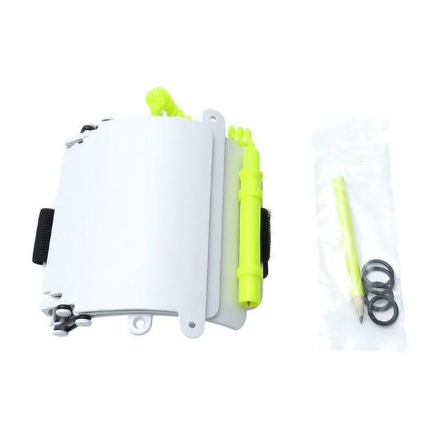 koolsoo Diving Writing Slate Diving Supplies for Diving Teaching Premium with Pencil