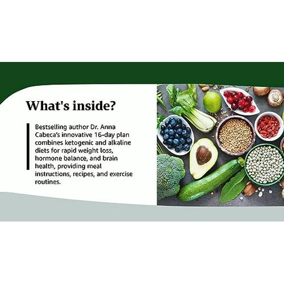 Pre-Owned Keto-Green 16: The Fat-Burning Power of Ketogenic Eating + the Nourishing Strength of Alkaline Foods = Rapid Weight Loss and Hormone Balance (Hardcover) 059315794X 9780593157947