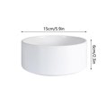 thumbnail image 2 of Hearth & Gear Ceramic Pet Bowls For Cats & Dogs – Custom Photo And Text Design Shallow Cat Dish Small Slow Feeder Cat Bowl Insert Silicone Dog Bowl Dog Bowls for Medium Dogs Dog Slow Feeder Insert Dog, 2 of 5