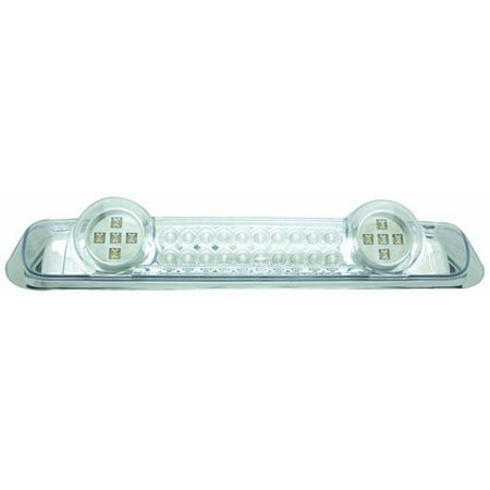 Led Crystal Clear 3rd Brake - IPCW Led3-538dc Crystal Clear Led Third Brake Light With Cargo Light - 1 Piece