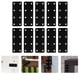thumbnail image 1 of WEUVEB 10Ud Soporte Plano Recto De Hierro Negro Para Fijacion Y Refuerzo De Muebles, 1 of 8