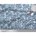 thumbnail image 2 of Soimoi Green Rayon Fabric Leopard & Wild Animal Skin Fabric Prints by Yard 42 Inch Wide, 2 of 3