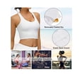 thumbnail image 5 of SAYFUT Women's Sports Bras, Comfy Padded Gym Workout Longline Crop Top Sleeveless Shirt Camisole Built-in Bra, 5 of 6