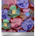 thumbnail image 1 of Soimoi Rayon Fabric Buttercup Floral Print Fabric by the Yard 56 Inch Wide, 1 of 1