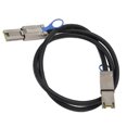 thumbnail image 1 of SFF 8088 To SFF 8088 Cable, Mini  26Pin Cable 3.3ft Male To Male Gold Plated Brass Firm Connection Plug and Play 12 Gbps  for Computer for Office, 1 of 8