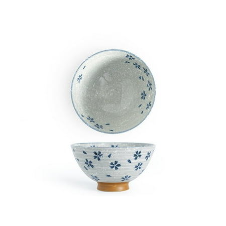 

Homeex Single Household Creative Meal Dessert Bowl Snow Sakura