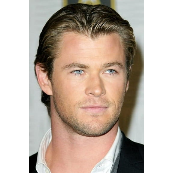 Chris Hemsworth Head Shot Candid Thor Star 24x36 Poster