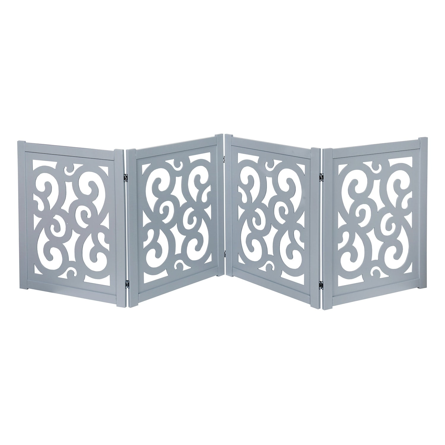 wooden folding dog gate