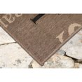 thumbnail image 3 of Trans-Ocean Imports RVIS8765311 7 ft. 10 in. Liora Manne Square Riviera Happy Words Indoor & Outdoor Rug - Taupe, 3 of 6