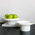 thumbnail image 3 of ABS Fruit Perfume Cosmetics Tray Black White Round Decorative Tray Organizer Home Decoration Board Simple Storage, 3 of 5