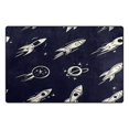 thumbnail image 2 of Space Adventure Soft Polyester Area Rug 60''x39'', Non Slip, Memory Foam, Water Absorbent, 2 of 7