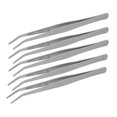thumbnail image 3 of 5pcs Curved Tweezer Stainless Steel Positioning Tweezers Sewing Machine Accessories, 3 of 8