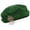 Green, variant on Men Vintage Renaissance Beret Hat, Medieval Costume Cap with Gem Pearl Tassel Brooch for Themed Party