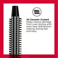 thumbnail image 2 of Revlon Perfect Heat 3/4" Triple Ceramic Curling Iron Brush, Black, 2 of 6