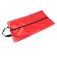 thumbnail image 4 of Bolsas de zapatos de viaje Gloria Organizador de lavado colgante a prueba de polvo rojo, 4 of 9