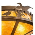 thumbnail image 6 of Meyda Tiffany 51499 Ducks In Flight 3 Light 16" Wide Semi Flush Drum Ceiling Fixture -, 6 of 6