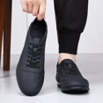 thumbnail image 6 of Men's Lace-Up Color Block Leather Retro Casual Sneakers, 6 of 7