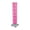 Pink, variant on Four-Sided Pegboard Floor Display on Wheeled Revolving Base. Spinner Rack Tower. Panel Size: 8"W x 60"H