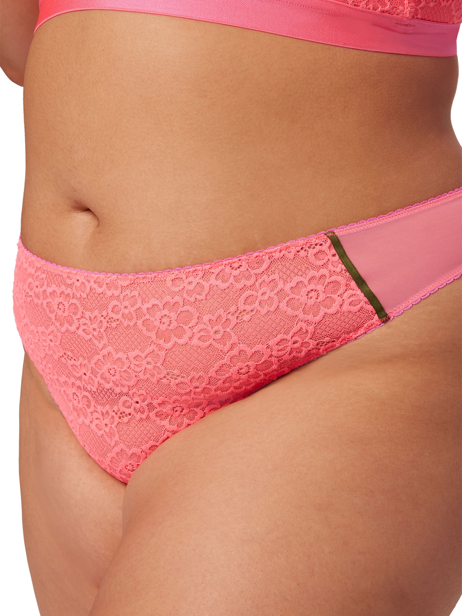 Parade Lace Thong Underwear, 2-Pack, Sizes XS to 3XL