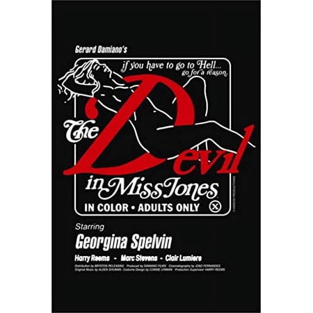 The Devil in Miss Jones Classic Adult Porn Film Laminated Movie Poster - 24.5" x 36.5"