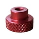 thumbnail image 1 of Tuerca moleteada, cabeza forma forma forma plana de biselado Anodizado M3x16Mx6mm Tuercas de mariposa duraderas, resistentes al Rojo DYNWAVEMX Tuerca moleteada, 1 of 8