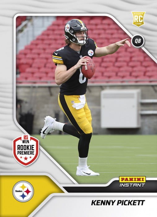 NFL 2022 Instant RPS First Look Football Kenny Pickett Trading Card (Rookie Card)