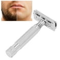 thumbnail image 1 of Double Edge Hair Care Safety Stand, Eco Friendly Double Edge Safety Trimmer Set Stainless Steel  for Barber, 1 of 7