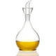 thumbnail image 1 of Botella dispensadora de aceite de oliva de vidrio transparente - Cruet de aceite y vinagre con vertedores y NO necesita embudo - Decantador de jarra de aceite de oliva para cocina y barbacoa Vhermosa, 1 of 4