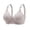 Light Gray, variant on Womens Wirefree Bra Latex Hole Cup Bra with Breathable Non Wired Design for Comfort and Support as Everyday Fall Underwear
