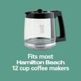 thumbnail image 3 of Hamilton Beach 88152 Carafe à Café 12 Tasses Pièce de Rechange pour Cafetière Bidirectionnelle, 3 of 7