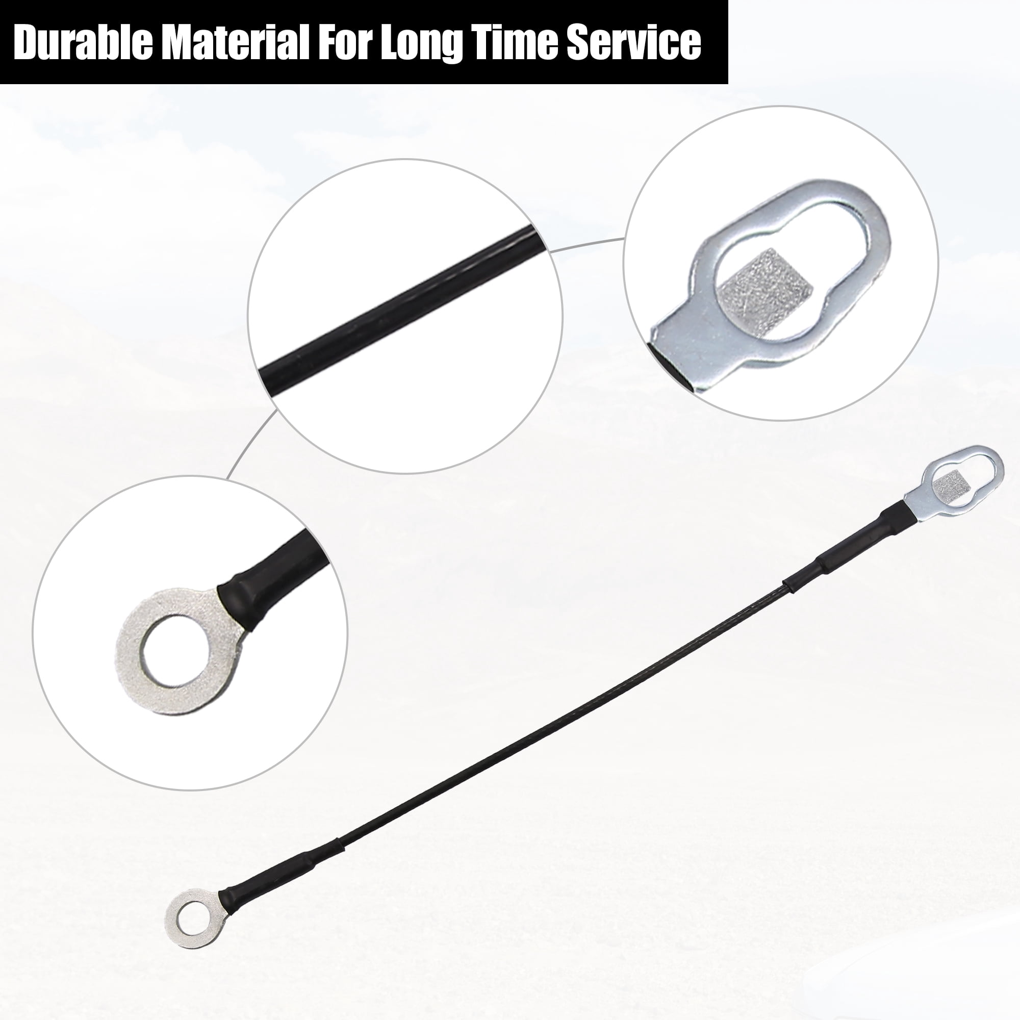 Unique Bargains Rear Tailgate Cables Lift Gate Support Straps for Ford for Ranger Truck