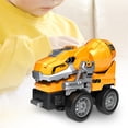 thumbnail image 1 of Vehículo de ingeniería de juguete Hugo Camión mezclador amarillo, 1 of 10