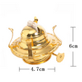 thumbnail image 4 of 2Pcs Oil Lamp Burner for Lamps Oil Lamp Replacement Oil Lamps Parts with Reduction Collar and Cotton Lamp Wick, 4 of 8