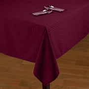 Home Trends Valencia Tablecloth & Napkin Set, Burgundy