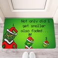thumbnail image 5 of QuiltBL Christmas Funny Welcome Kitchen Rug Indoor Anti-Fatigue Kitchen Mat Winter Door Mat Anti-Slip Scratch Sand Cartoon Pattern Doormats 17" X 30", 5 of 6