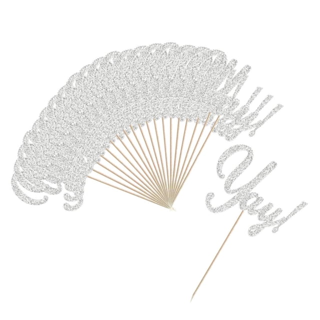 20 piezas yay grado insertos de tarta decoración decoración pastel grado de cobre